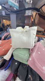 🇰🇷韓國手工製造 小清新<br>小提包‣蝴蝶結/小雛菊/雲朵/花：圖片 9