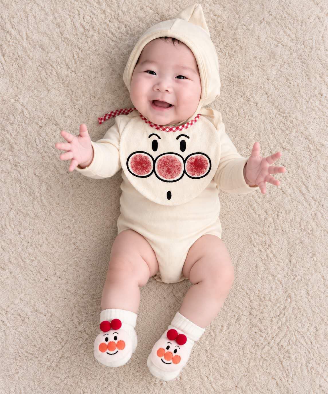 LINE_ALBUM_🇰🇷韓國麵包超人素色+帽子_261011_2 🇰🇷韓國麵包超人素色+帽子:圖片 1